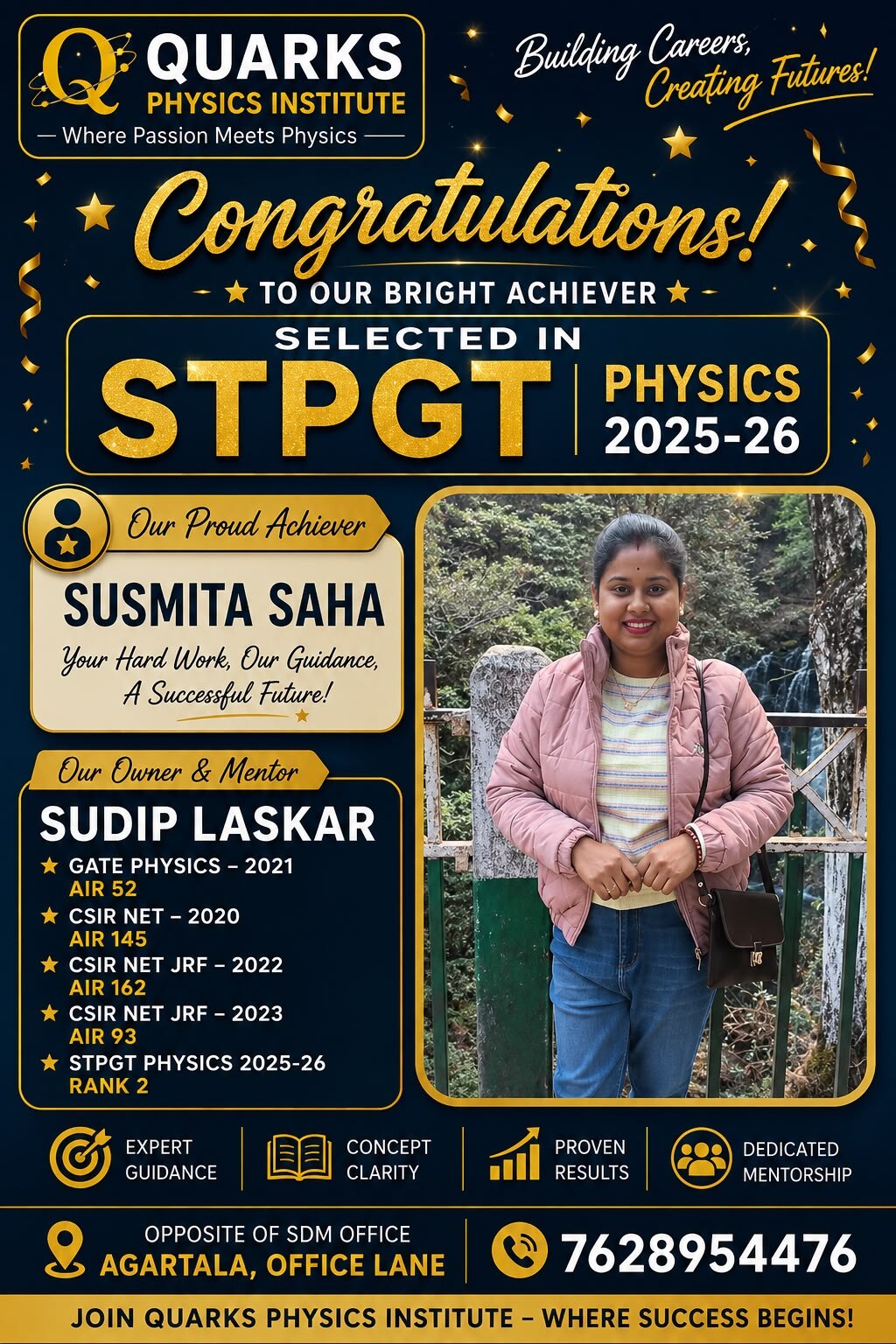 Quarks Institute result poster 5 of 11