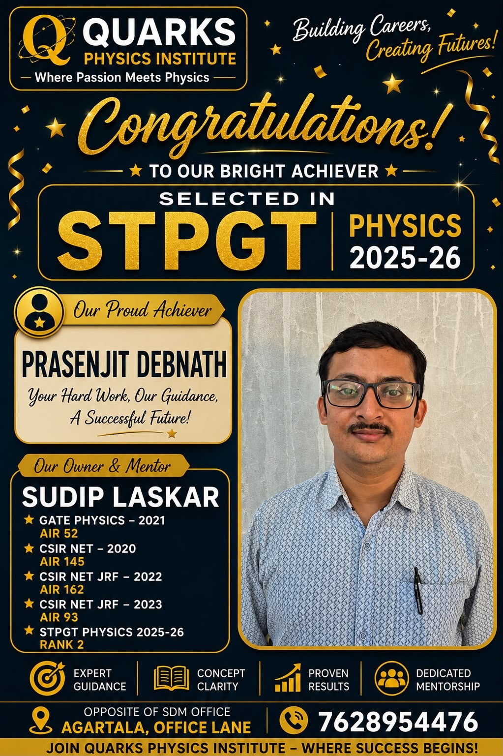 Quarks Institute result poster 9 of 11