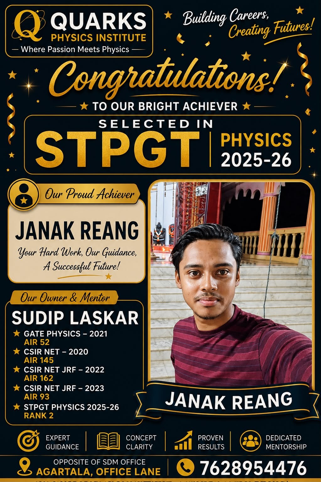 Quarks Institute result poster 10 of 11